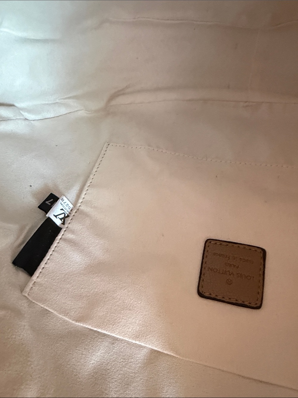 Inspired Monogram Crescent Shoulder Crossbody Bag with Gold Chain - Picture 4 of 10